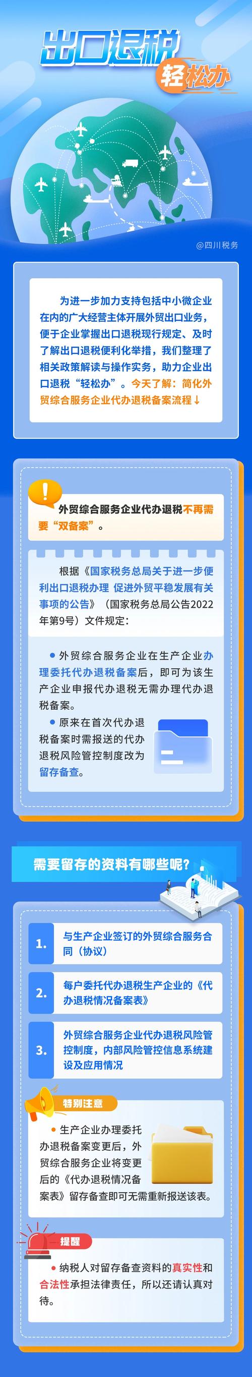 报关退税政策