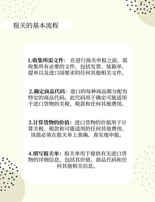 报关专业术语